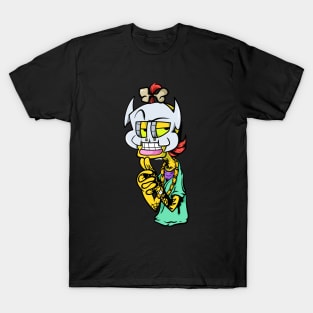 Dope sneaky thief cartoon illustration T-Shirt